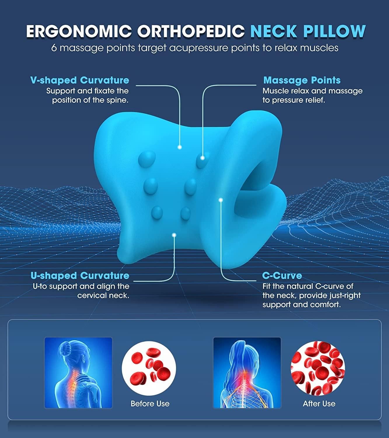 SpineAlign™ Neck and Shoulder Relaxer for Cervical Spine Alignment