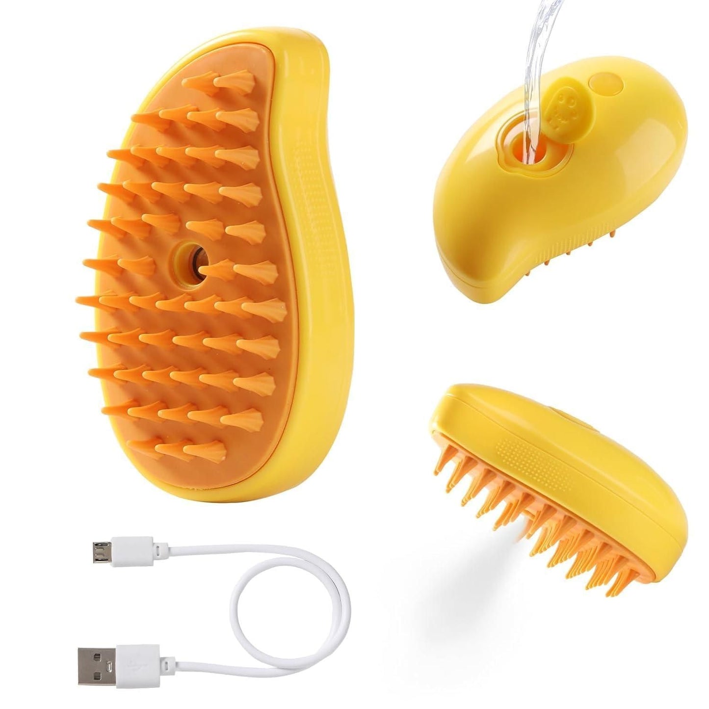 SteamCare™ Steaming Pet Hairbrush: