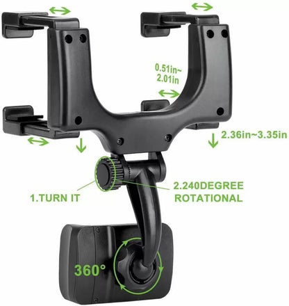 MountEase™ Mirror Mount Truck Auto Bracket Holder