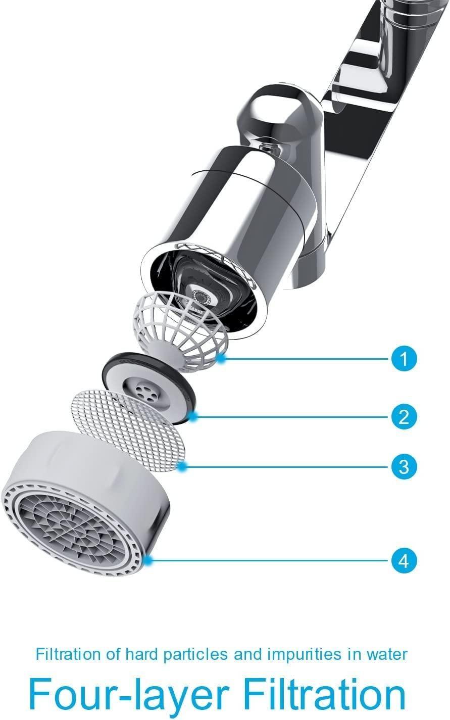 AquaFlex™ Rotating Faucet Extender Aerator