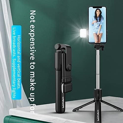 FlexiShot™ 3-in-1 Selfie Stick Tripod with Bluetooth Remote