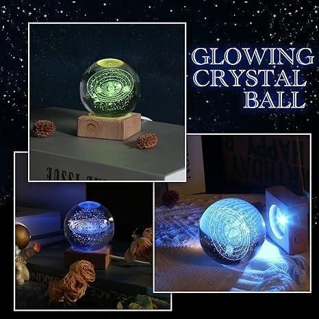 CrystalGlow™ 3D Crystal Lamp